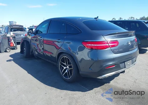 2016 Mercedes-Benz Gle 450 Amg Coupe 4Matic z USA, uszkodzony, nr VIN 4JGED6EB3GA031444